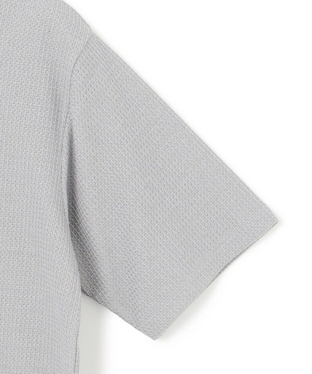 JOSEPH HOMME 新素材【清涼感】メランジクロスジャージー　クルーネックカットソー ライトグレー系