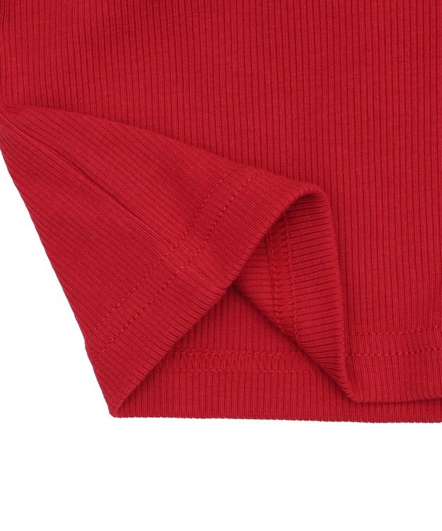 WEGO 【カップ付きインナー/SMサイズ展開】なちゅ盛れカップインアメスリタンク レッド