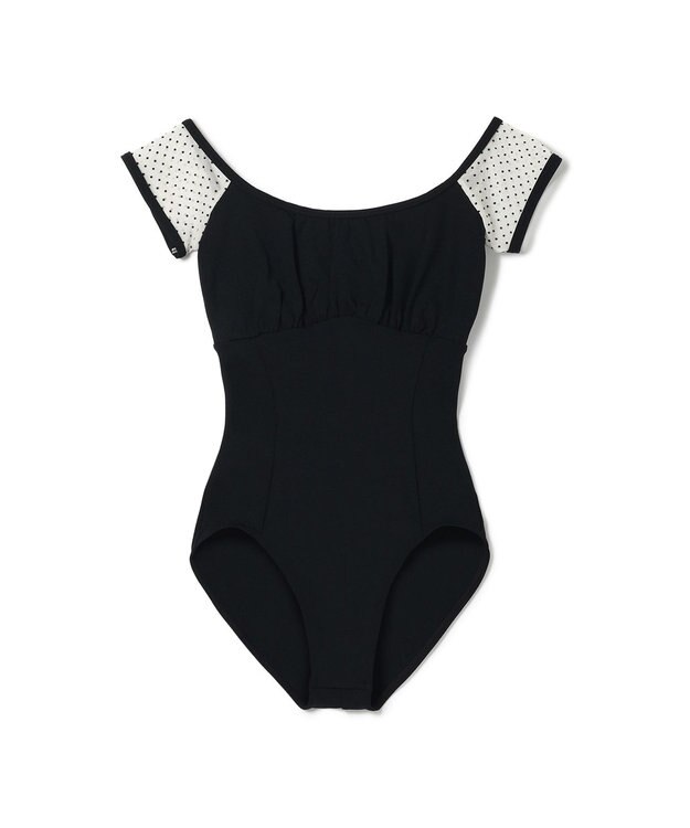 Chacott フレンチスリーブレオタード オフホワイト