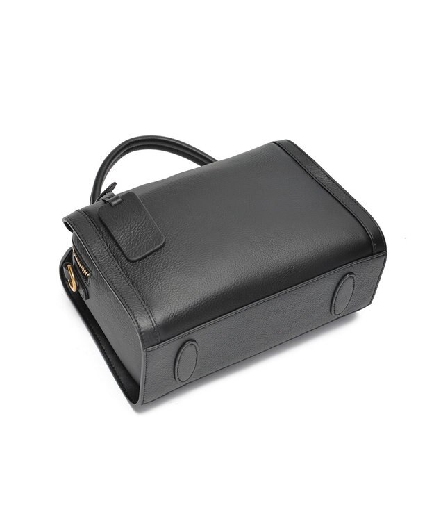 style code ［RICKERS/リッカーズ］ナチュラルレザーミニボストンバッグ ブラック