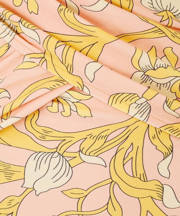 San-ai Resort（三愛水着楽園） 【SALE】【Reir　Premium】Columbia patch（Liberty Fabric)　 ワンピース水着 9号/11号 ピンク