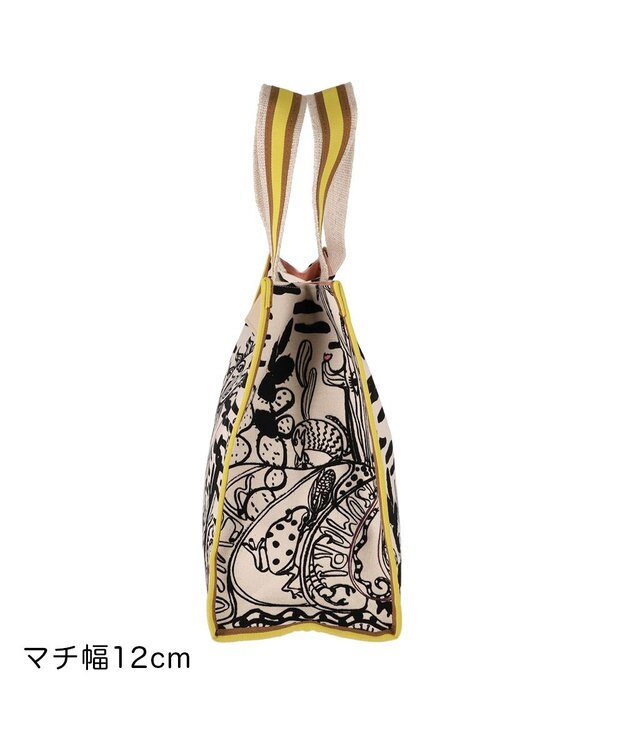 tsumori chisato CARRY サボテンと太陽 トートバッグ　Sサイズ ベージュ