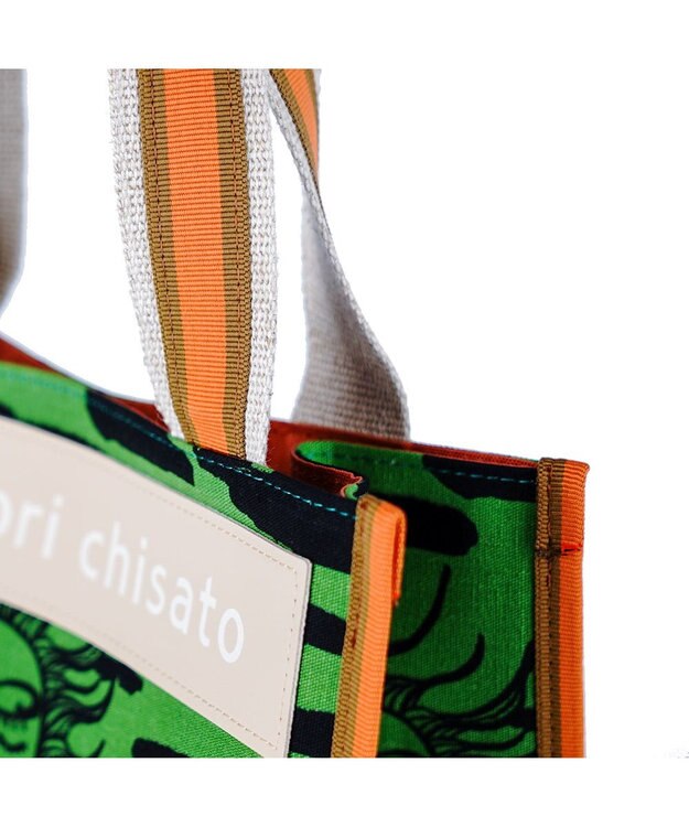 tsumori chisato CARRY サボテンと太陽 トートバッグ　Sサイズ グリーン