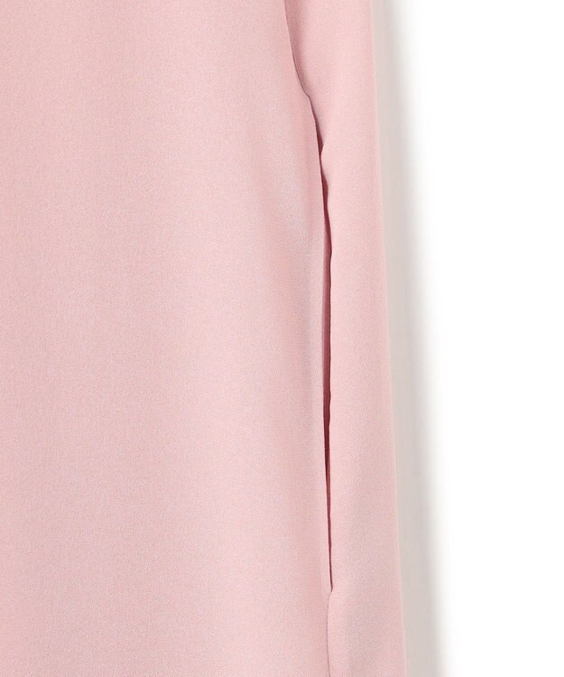 BEIGE， 【洗える】MUSCARI / ソフトシルクスキッパードレス Old Rose