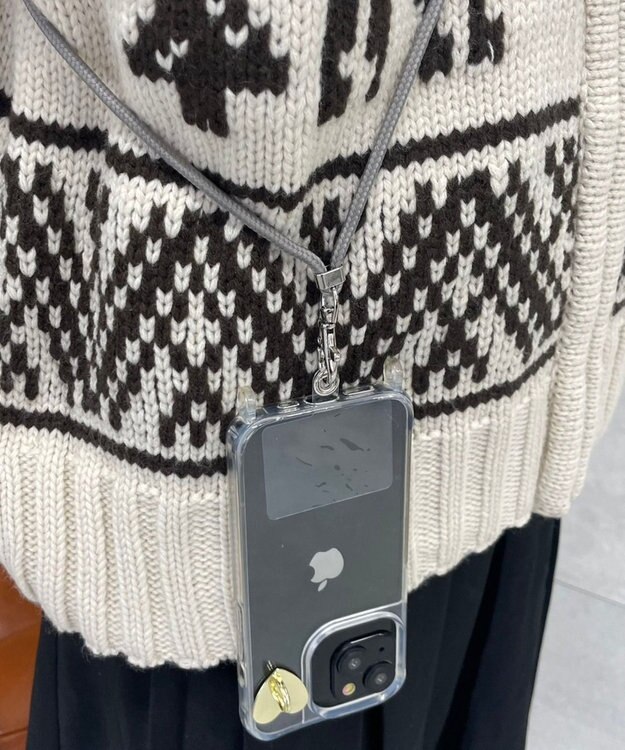 WEGO シート付きロープストラップ グレー