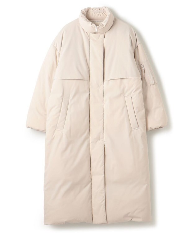 uncrave 【撥水・洗濯機洗い可】プルーフ ダウン ロングコート（uncrave WHITE） エクリュ