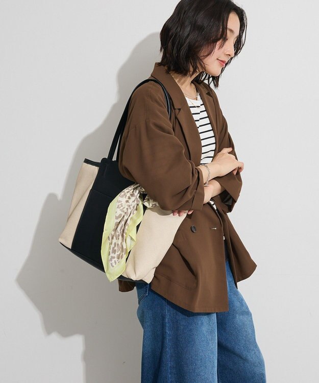 Green Parks 【適ON】シアーシャツジャケット Brown