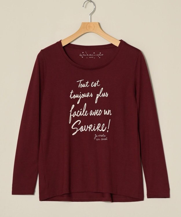 ONWARD Reuse Park 【any SiS】カットソー秋冬 レッド