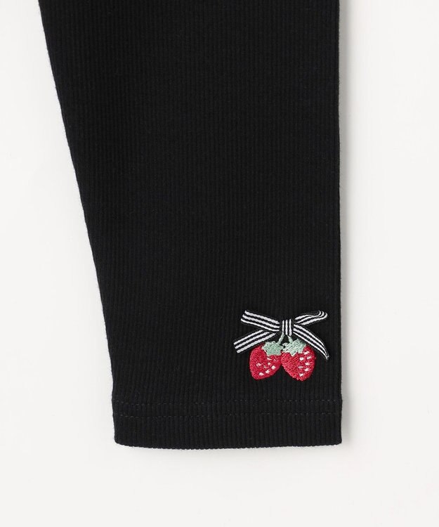 ANY KIDS 【Strawberry Collection】いちごレギンス ブラック