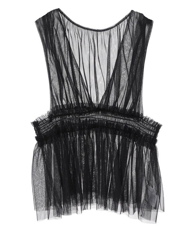 Green Parks ・ＥＬＥＮＣＡＲＥ　ＤＵＥ　チュールシャーリングビスチ Black