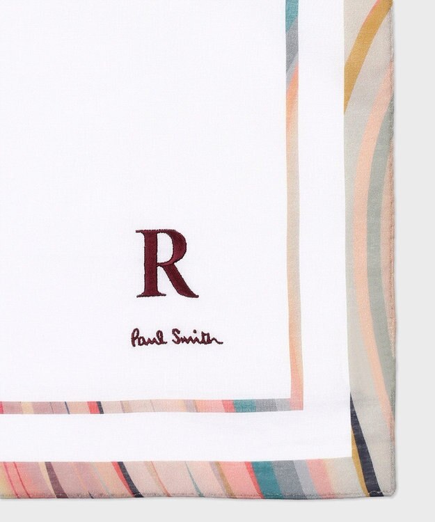 Paul Smith イニシャル ハンカチ R