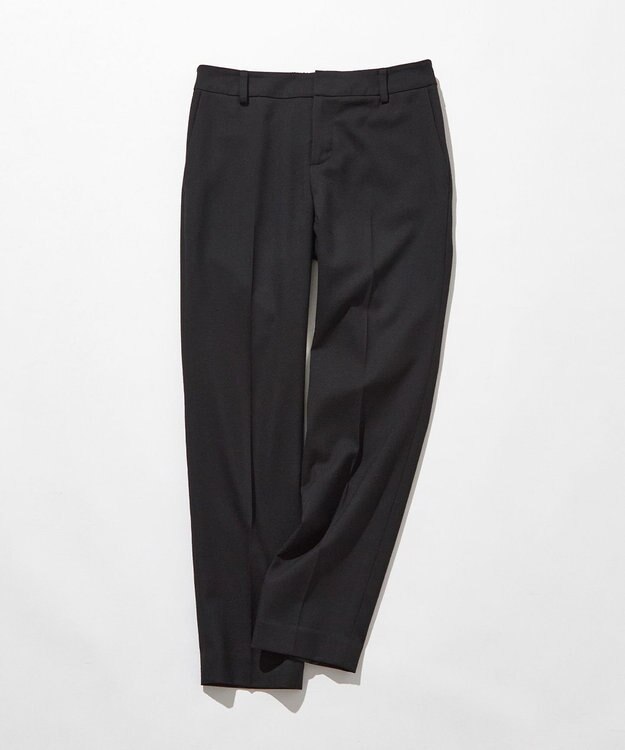 組曲 【WEB限定】T/Rツイルストレッチ テーパードパンツ ブラック系