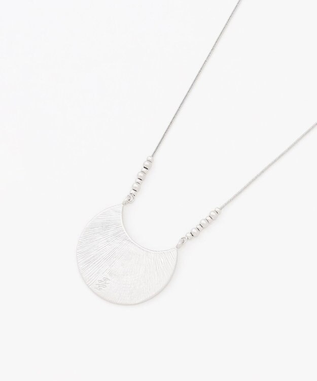 自由区 スワール ネックレス マットシルバー
