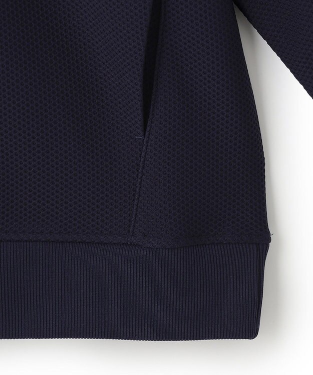 JOSEPH HOMME メッシュボンディング　パーカー ネイビー系