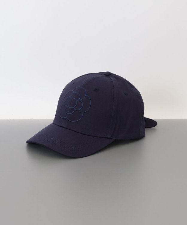 AURORA 【 CLATHAS.（クレイサス）】フロントビッグ刺繍キャップ ネイビー