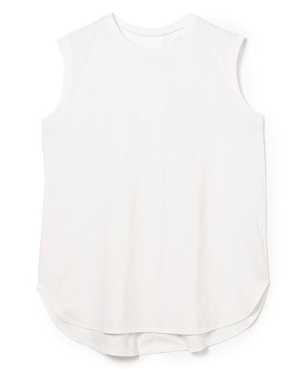 Chacott Chacott BALANCE EasyCare+ノースリーブＴシャツ ホワイト