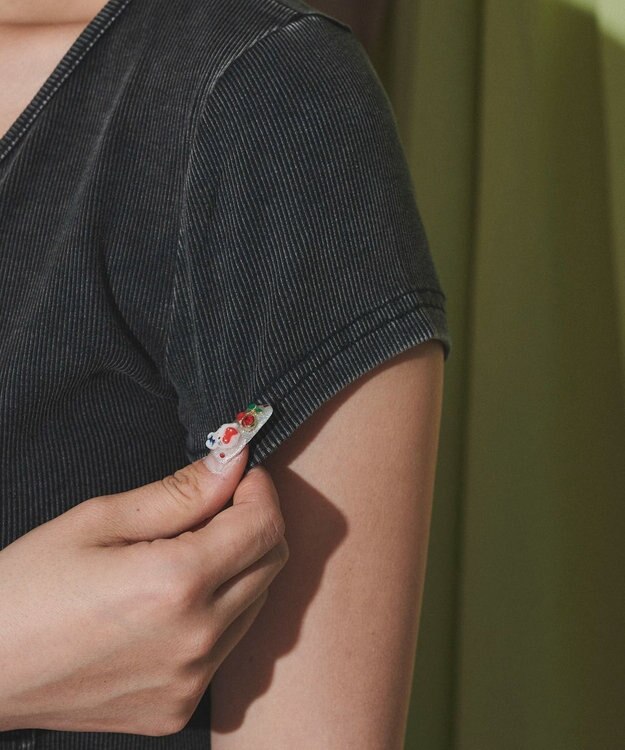 WEGO ピグメントダブルZIPトップ スミクロ