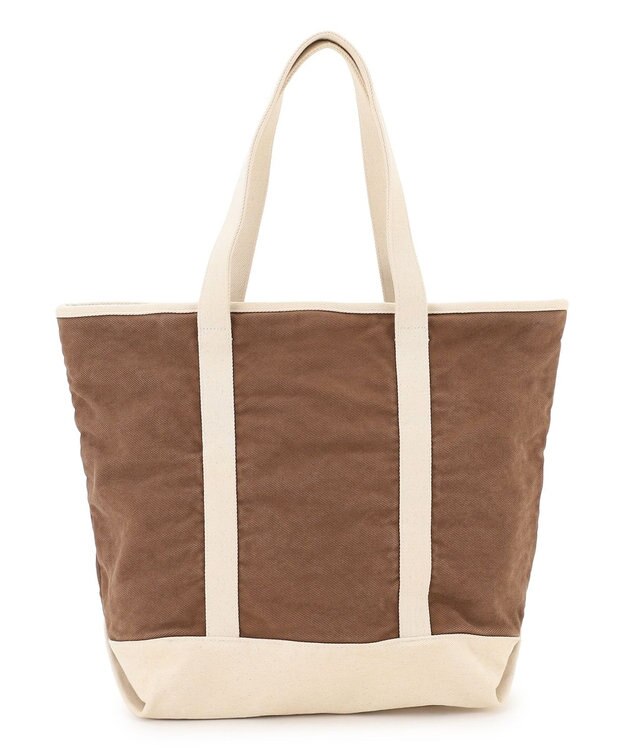 J.PRESS MEN 【WEB・一部店舗限定】キャンバスロゴ トートバッグ ブラウン系