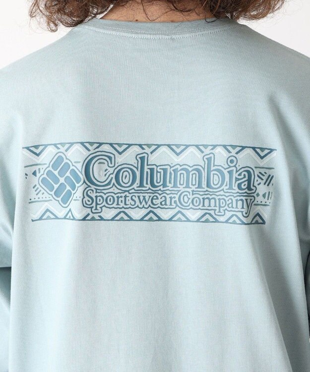 Columbia Columbia/ エクスプローラーズキャニオンロングスリーブTシャツ /コロンビア Crushed Blue、 Branded Blanket