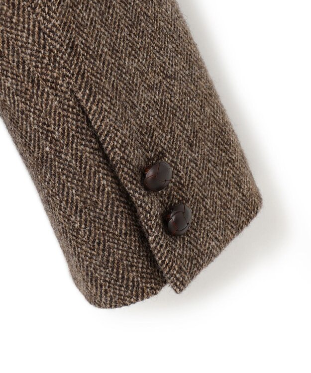 J.PRESS MEN 【KING SIZE】【定番】LOVAT LAVEROCK TWEED ヘリンボンツイードジャケット ブラウン系1