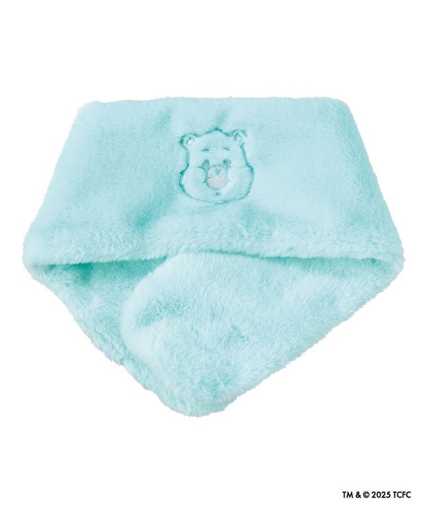 MOONBAT Care Bears(ケアベア) フェイクファーマフラー 手洗い可能 ミントグリーン
