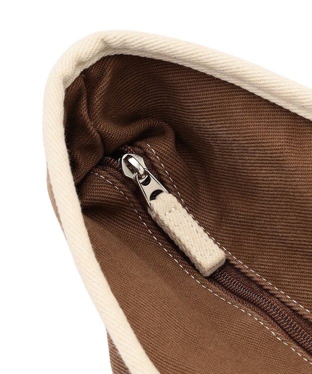 J.PRESS MEN 【WEB・一部店舗限定】キャンバスロゴ トートバッグ ブラウン系