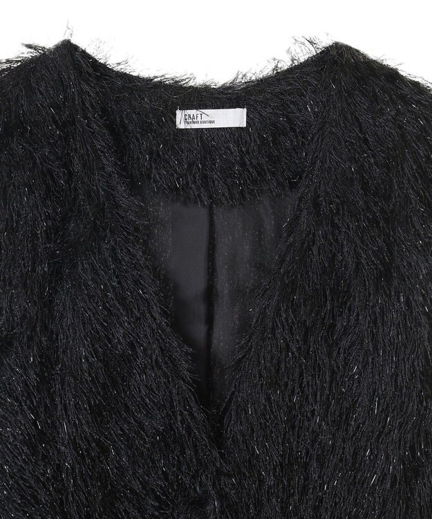 CRAFT STANDARD BOUTIQUE シャギーベスト Black