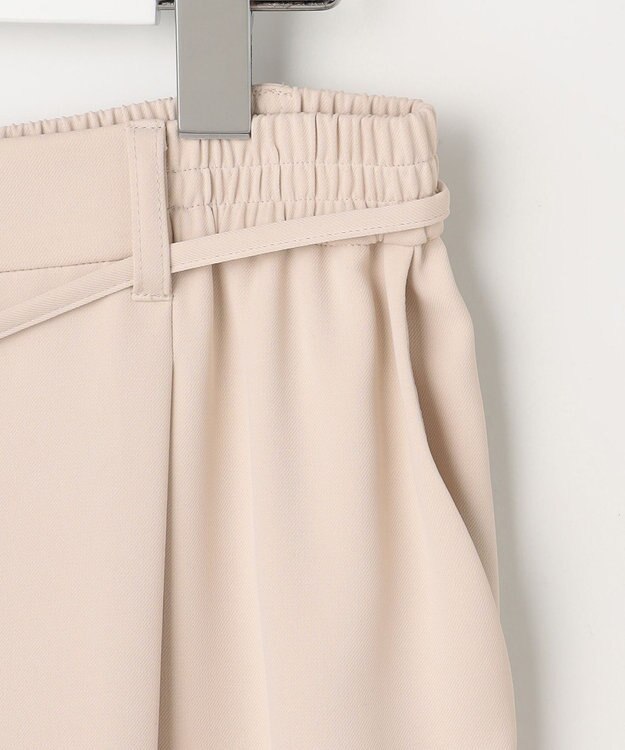 ANY SIS S ベルトセットイージー ワイドパンツ アイボリー