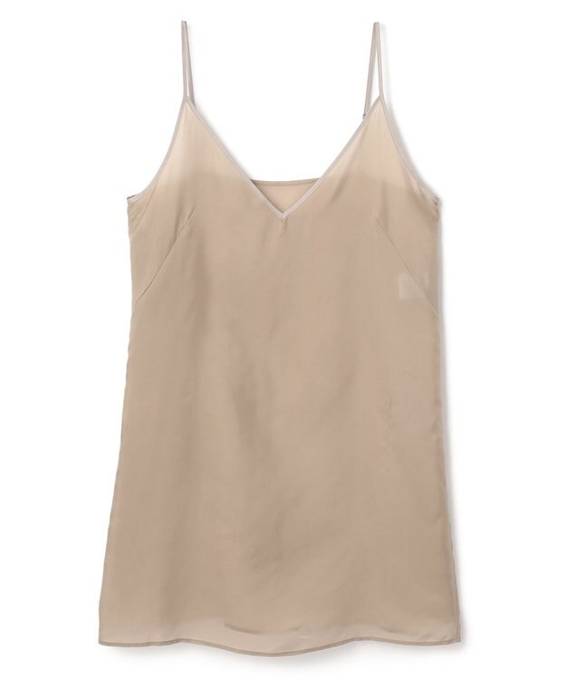 BEIGE， FLEUR / ドレープニット ネックドレス Beige