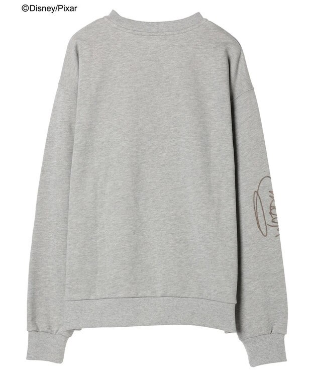 Green Parks ＴＯＹ　ＳＴＯＲＹ／フロッキー裏毛プルオーバーII Gray Mixture