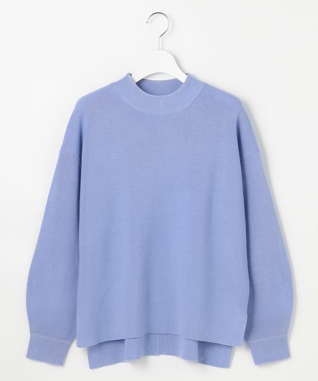 ANY SIS S ラインポイント ニット ライトブルー