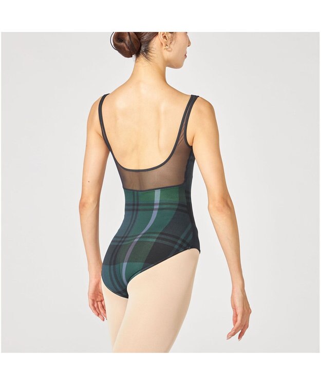 Chacott ノースリーブレオタード コバルトブループリント