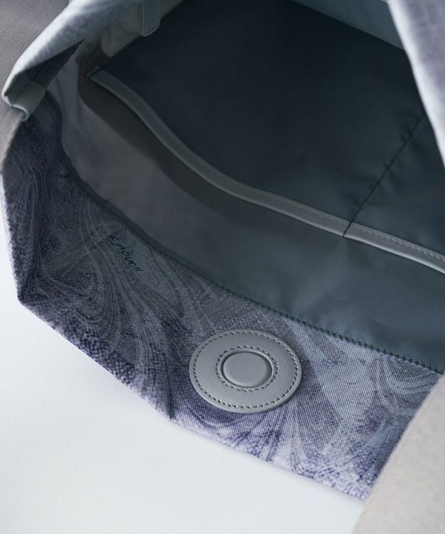 MIYABIYA LAQUOH マーブル墨流し ワンショルダーL カーキ