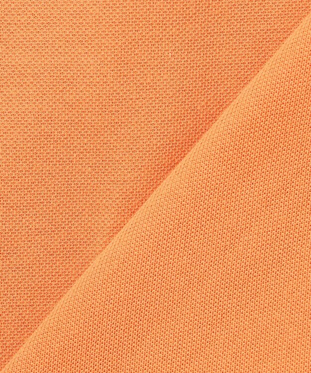 J.PRESS KIDS 【140-170cm】 T/Cライト鹿の子ポロシャツ オレンジ