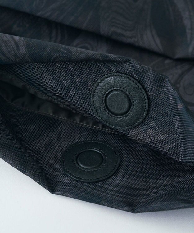 MIYABIYA LAQUOH マーブル墨流し ワンショルダーL カーキ