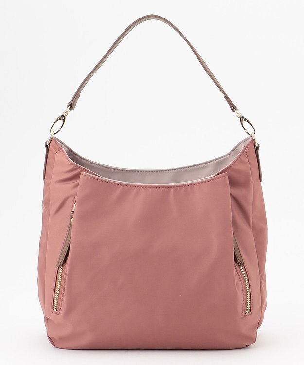 LA BAGAGERIE 【MONICA】ナイロン2WAYショルダーバッグ ピンク