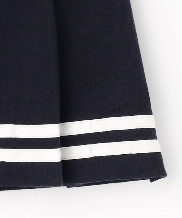 ANY KIDS 【洗濯機可能/吸汗速乾】ドライタッチ プリーツスカパン ネイビー