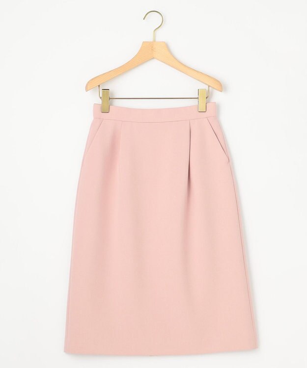 組曲 S 【KUMIKYOKU NAVY】コンフォータブルドレープ コクーンスカート ピンク系