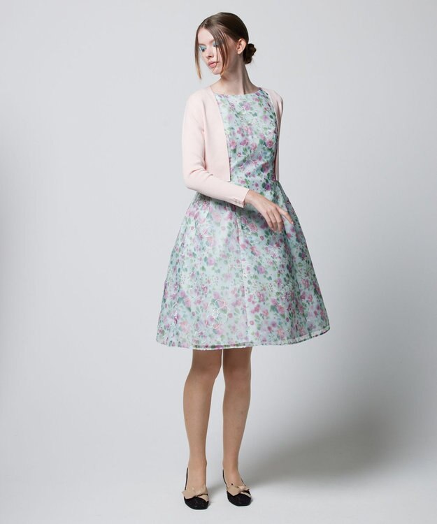 TOCCA 【洗える】SQUARE BOLERO ボレロ ピンク系