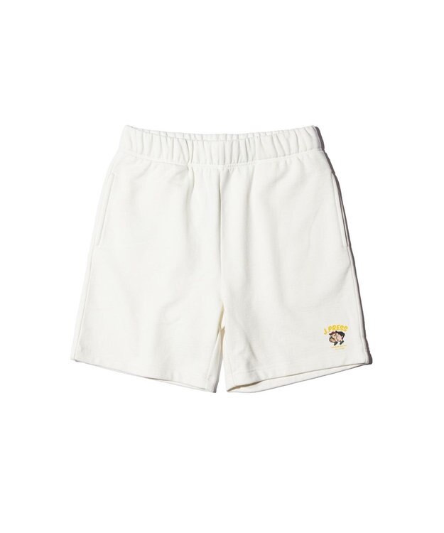 J.PRESS MEN 【AaronChang】【UNISEX】スウエット ショートパンツ ホワイト系