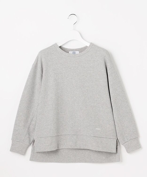 J.PRESS LADIES S ラメ裏毛 カットソー グレー系