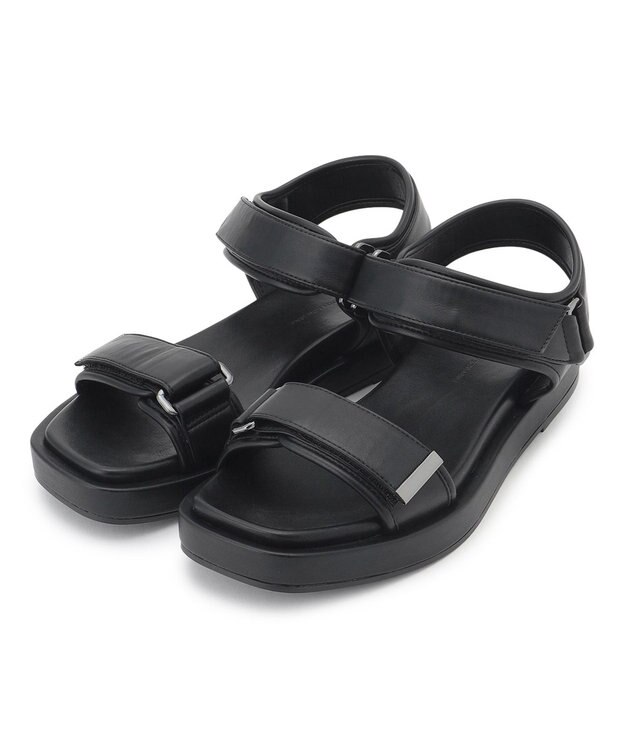 23区 スポーツ サンダル ブラック系