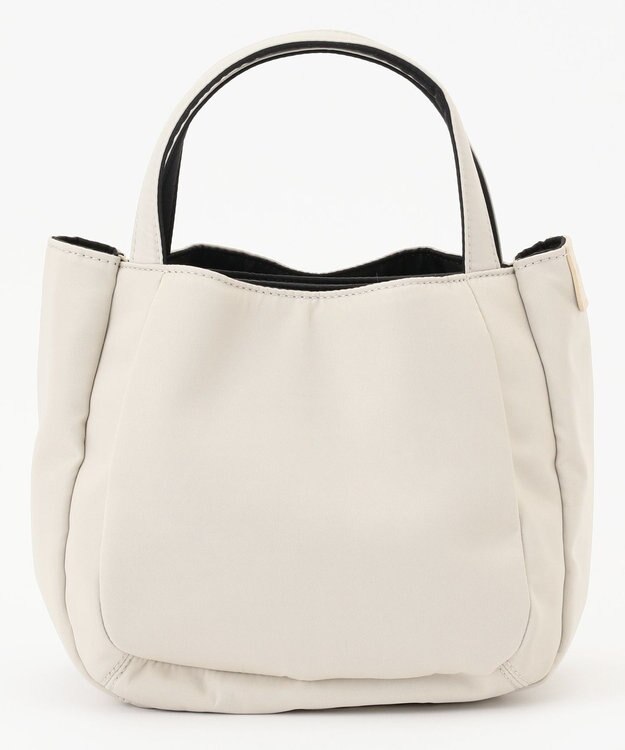 Y'SACCS 【ムック本掲載】ナイロンボンディング2WAYトート　SSサイズ アイボリー