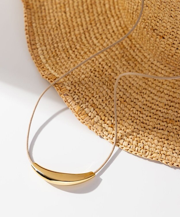 23区 メタルバートップ ネックレス ゴールド系