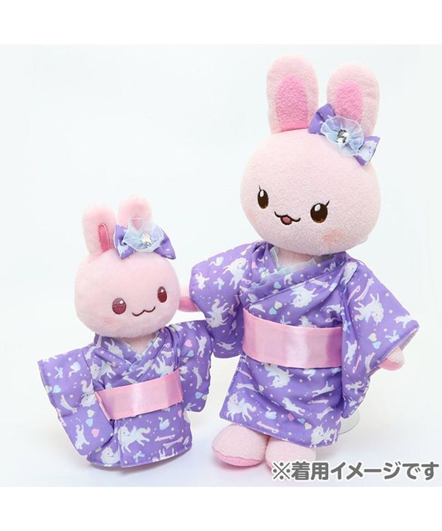 Mother garden マザーガーデン うさももMサイズ 着せ替え用お洋服 《夢見るユニコーン柄浴衣》 マルチカラー