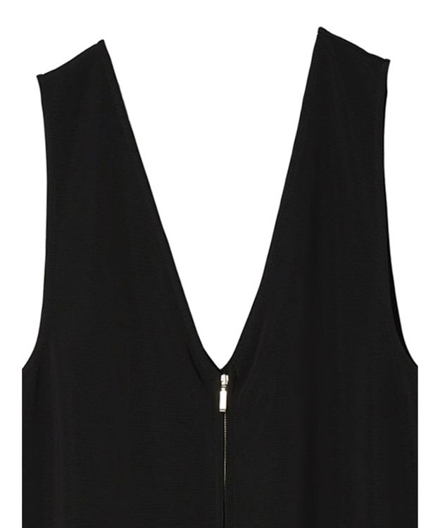 Green Parks ・ＥＬＥＮＣＡＲＥ　ＤＵＥ　２ｗａｙＶネックジャンスカ Black