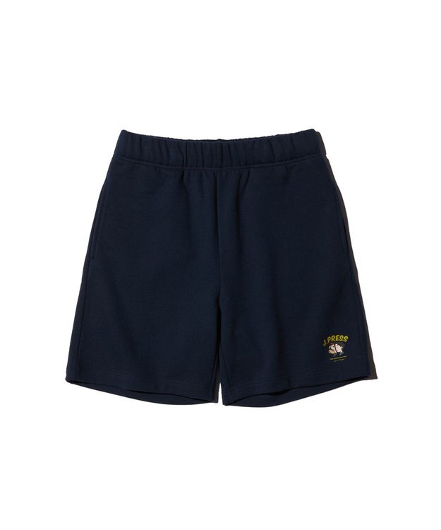 J.PRESS MEN 【AaronChang】【UNISEX】スウエット ショートパンツ ネイビー系