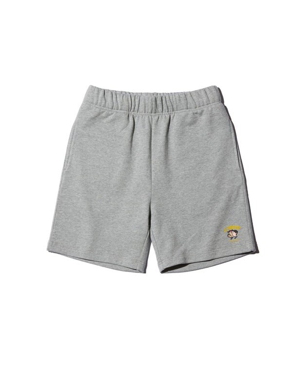 J.PRESS MEN 【AaronChang】【UNISEX】スウエット ショートパンツ ライトグレー系