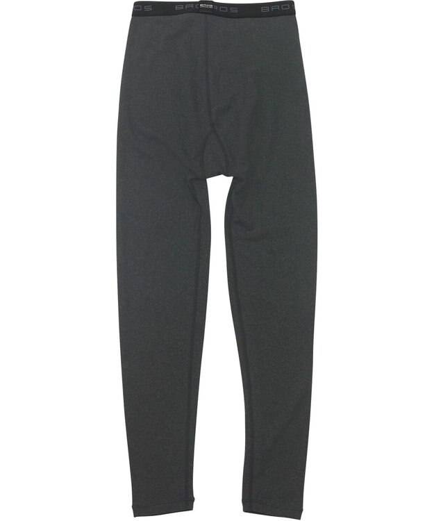 WACOAL MEN インナーボトム メンズ 発熱インナー【エクス（R）】 吸湿発熱繊維 保温性 消臭性（汗臭・加齢臭） ストレッチ素材 ズボン下 足首丈 前開き GS6221 /ブロス ブラック