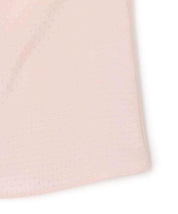 23区 S 【洗える】ドットドビーデシン ブラウス ピンク系